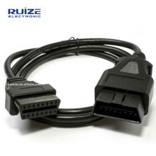 16 Pin Male to Female Extension Cord 3 10 Feet OBD EOBD Male To Female Car Diagnostic Extension Cable Manufacturer